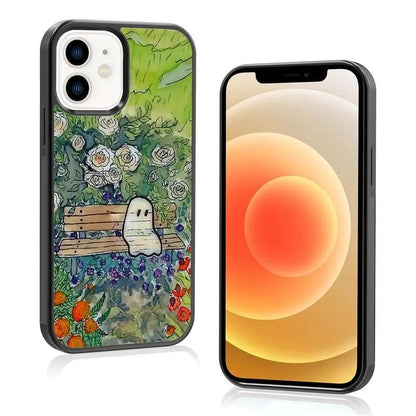 Spooky Halloween Ghost iPhone Case