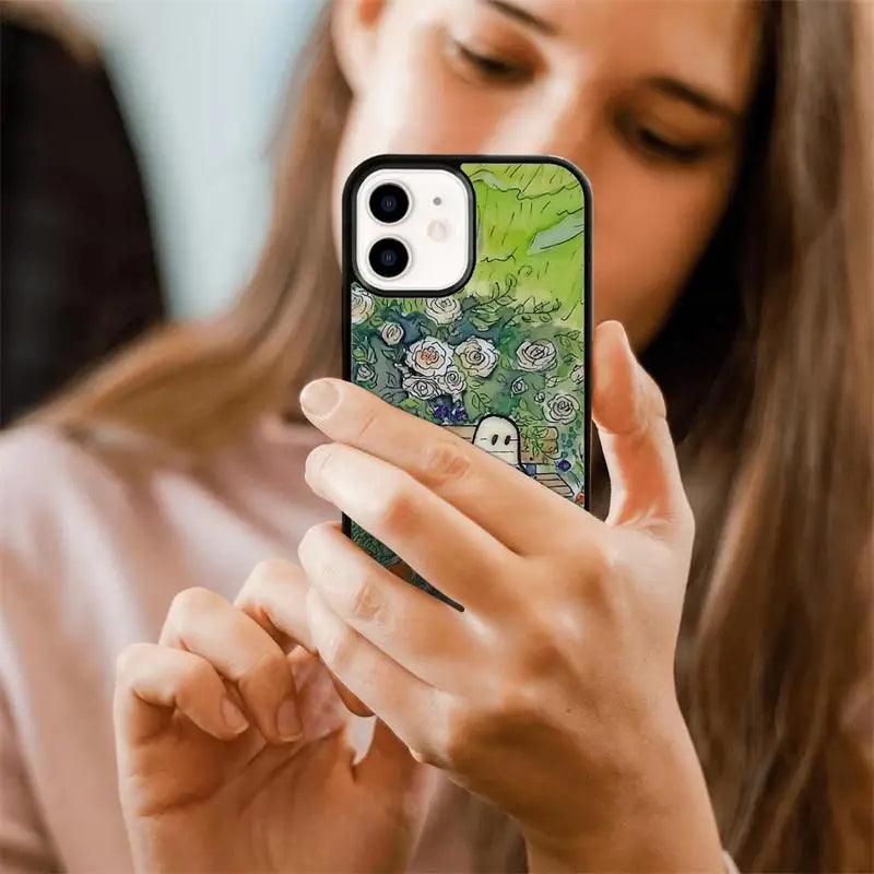 Spooky Halloween Ghost iPhone Case